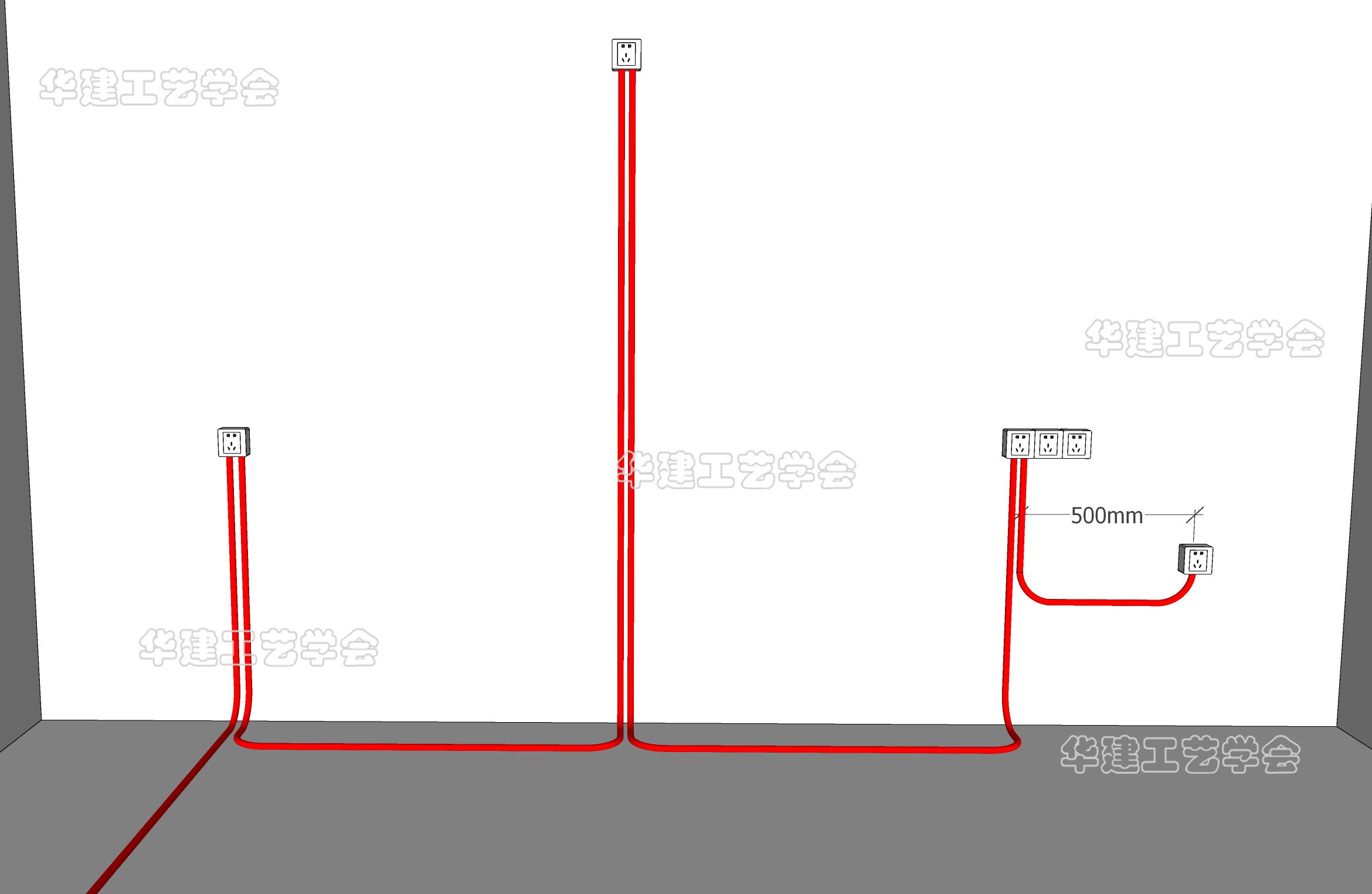 装修线路乱,家装线路正确走法施工图