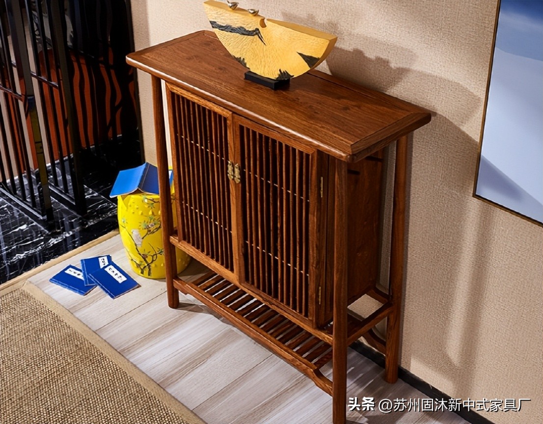 三室两厅简约风实木家具推荐,原木色简约新中式家具实景