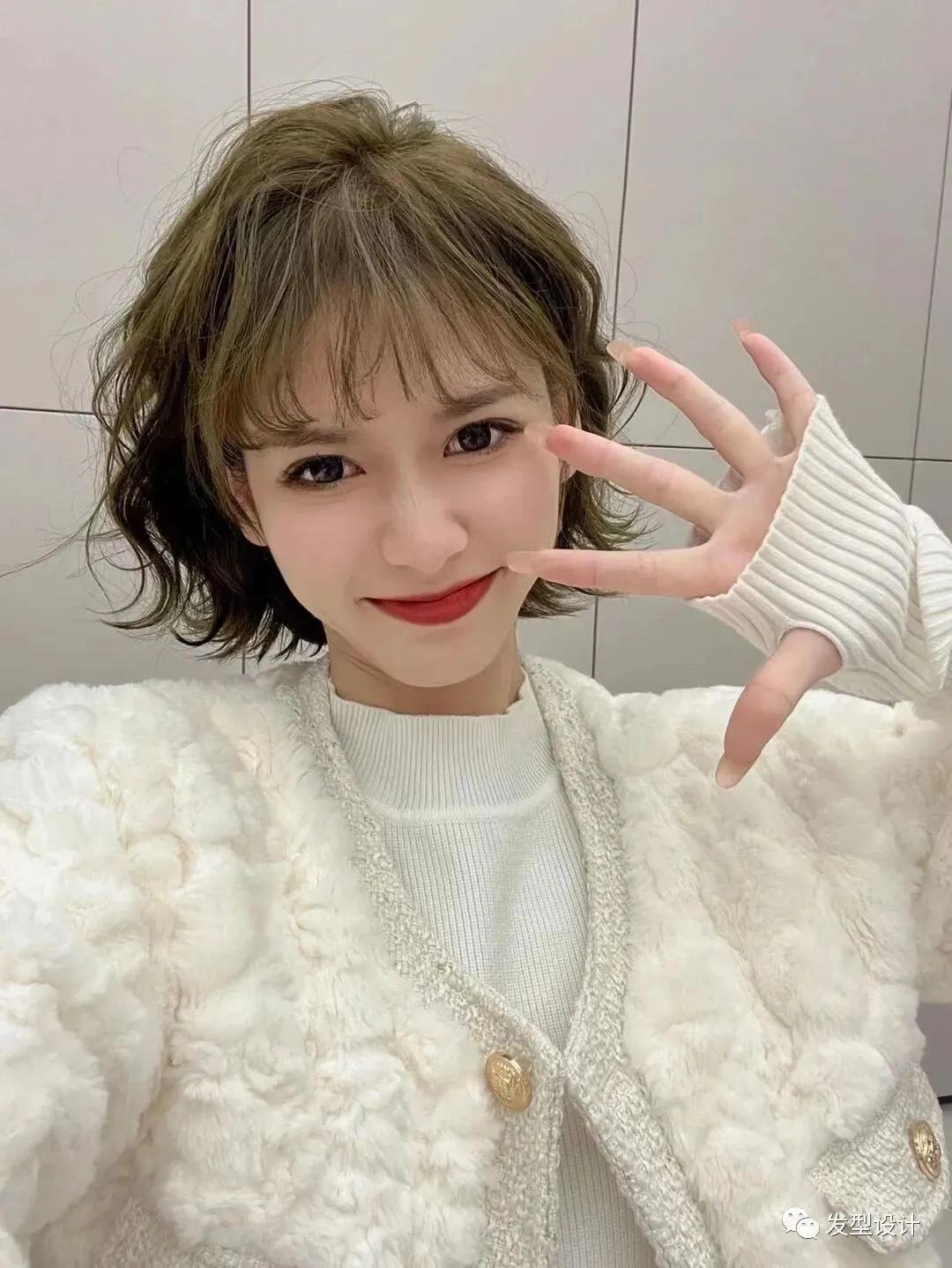 “热短发”，是纯欲天花板哦