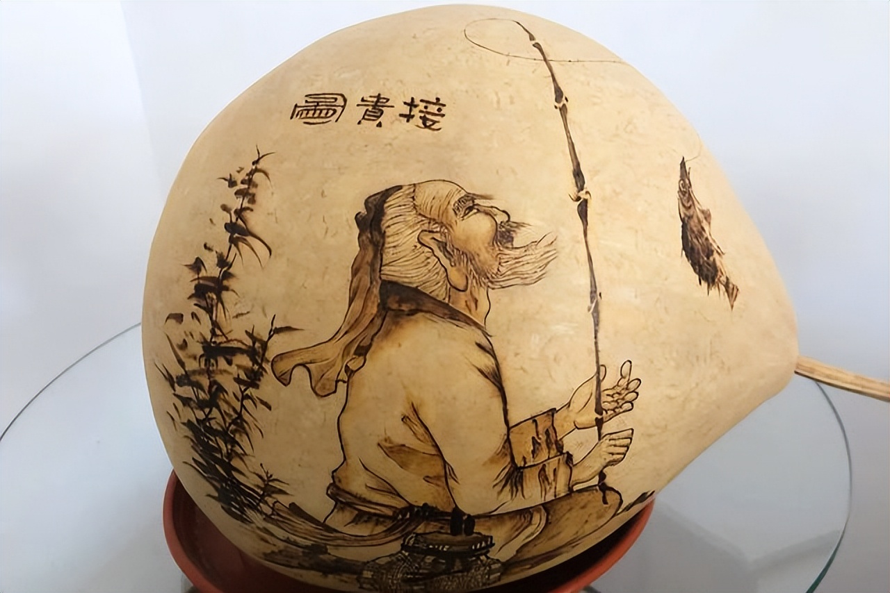 葫芦变红了还能烙画吗,葫芦烙画不会画怎么办