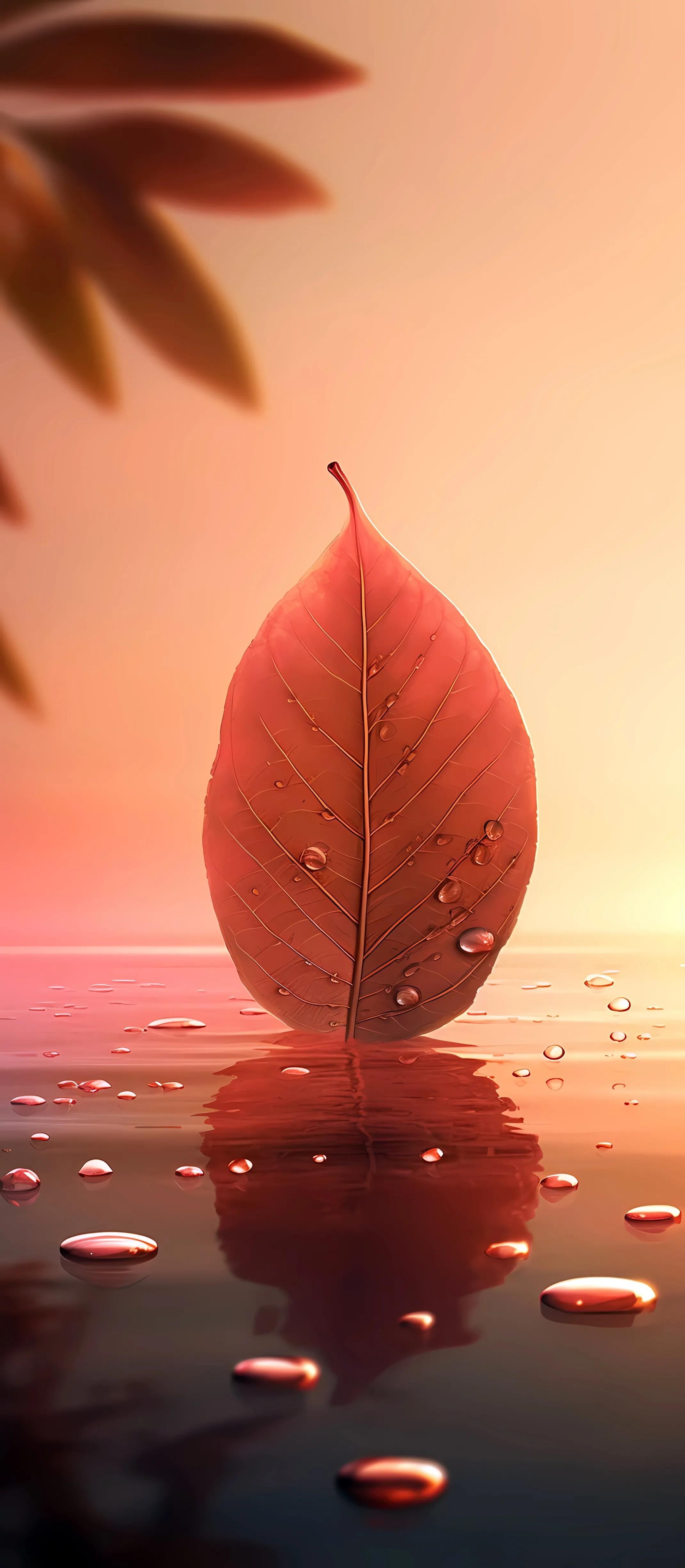 一叶一菩提壁纸头像,一花一世界一叶一菩提头像壁纸