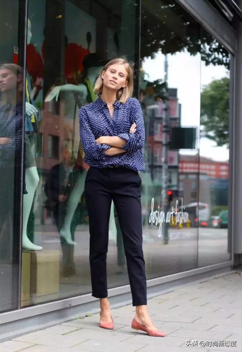 阔腿裤牛仔裤哪种适合小个子,高腰牛仔裤阔腿裤女修身显瘦秋冬