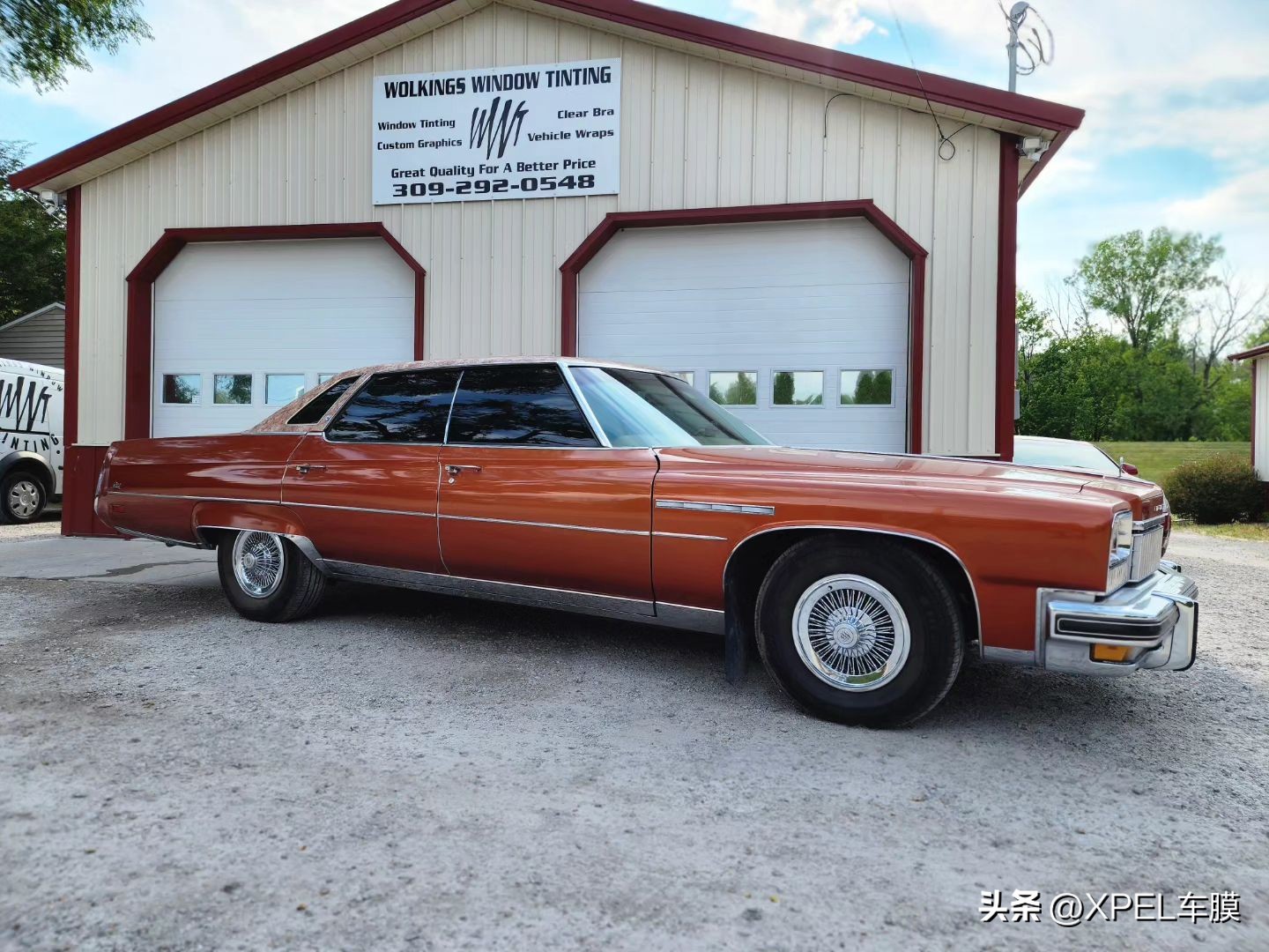 如何用窗膜为经典别克老爷车增添魅力