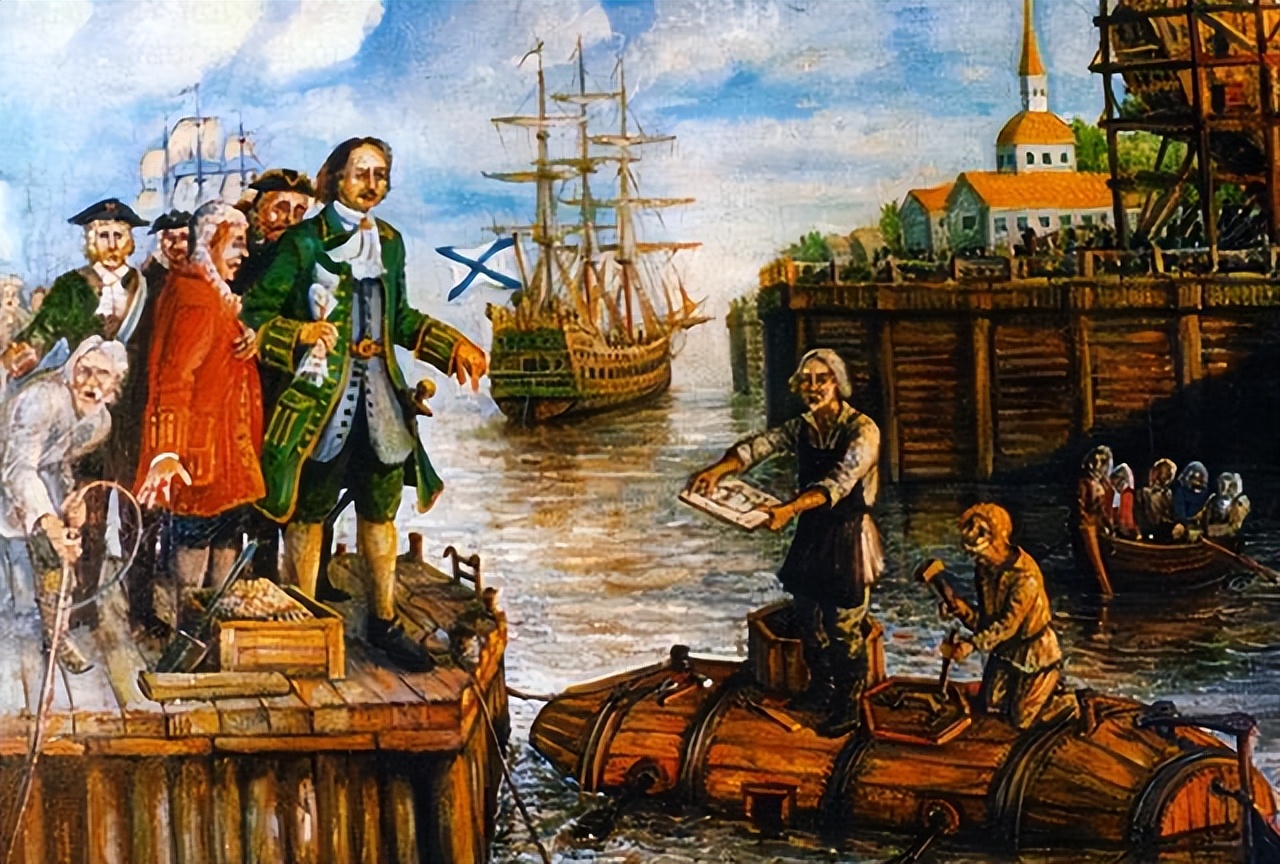 18世纪世界贸易变化的影响,俄英贸易