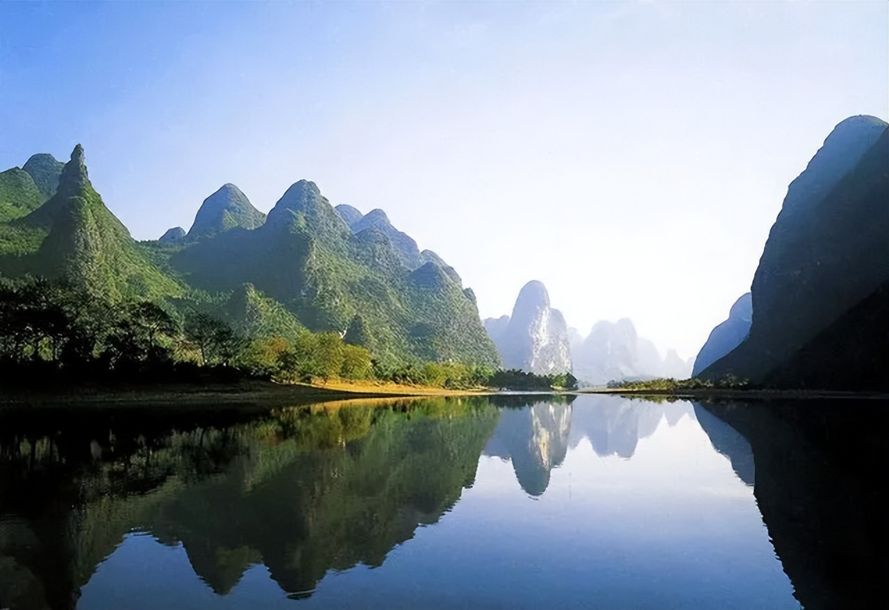 阳朔相公山玩完再去遇龙河一日游,相公山到遇龙河景区坐船怎么走的