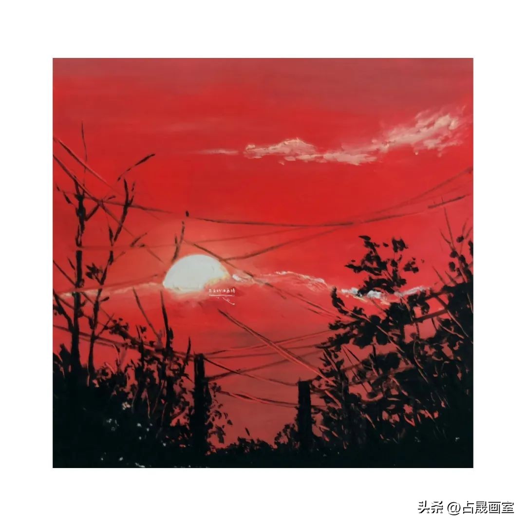 油画棒教程风景日系,油画棒教程高尔乐