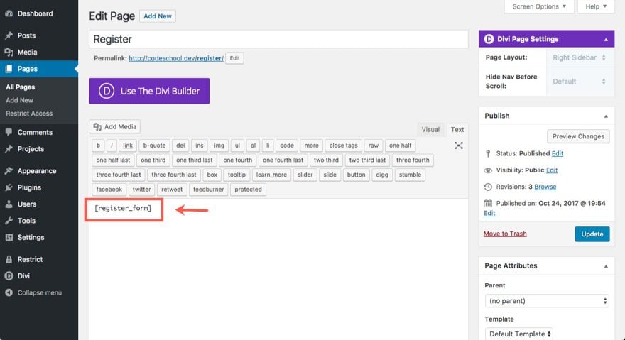 使用Divi创建在线学习管理,LMS网站