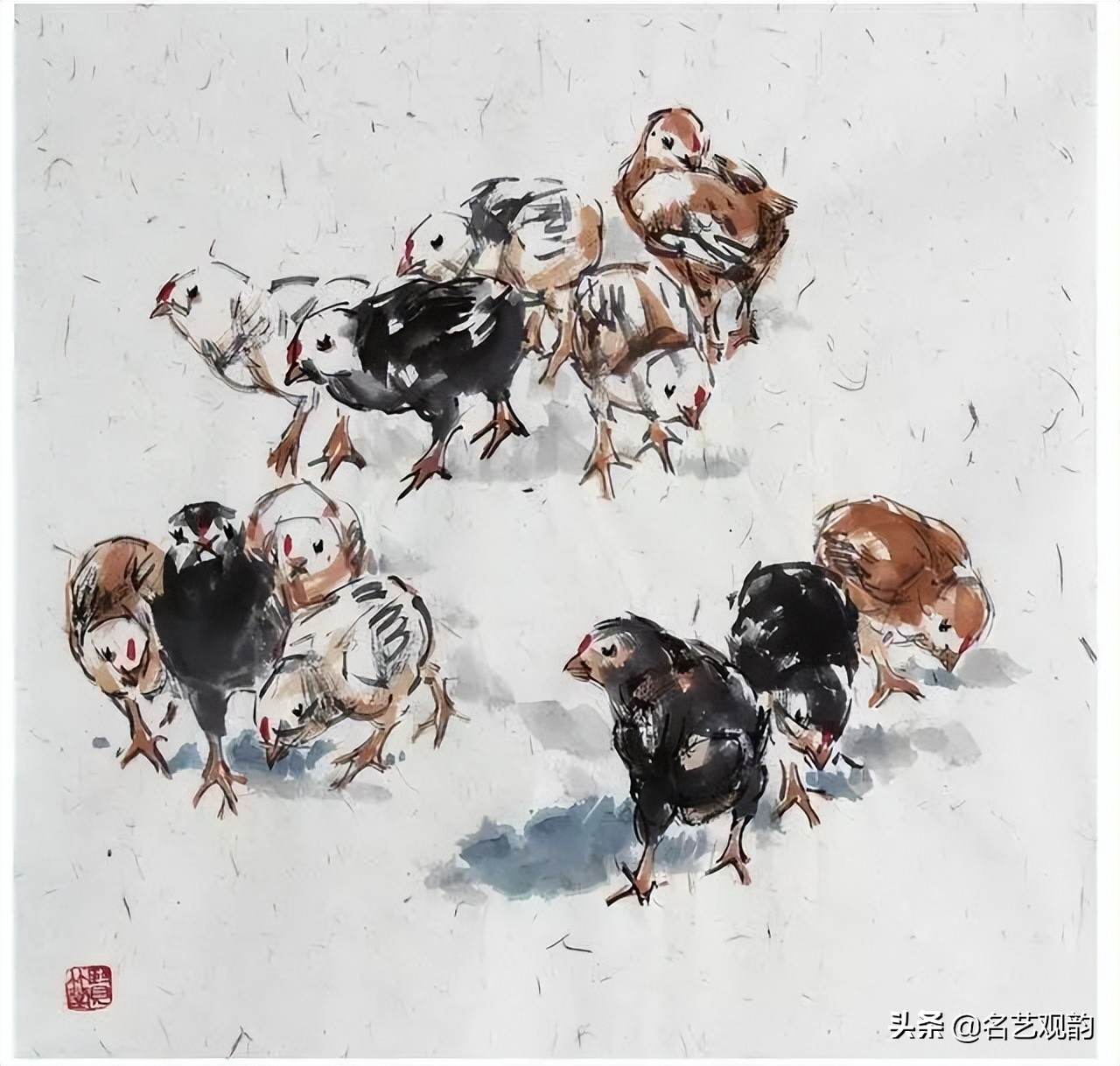 十二生肖鸡画法步骤,鸡的画法简笔画步骤