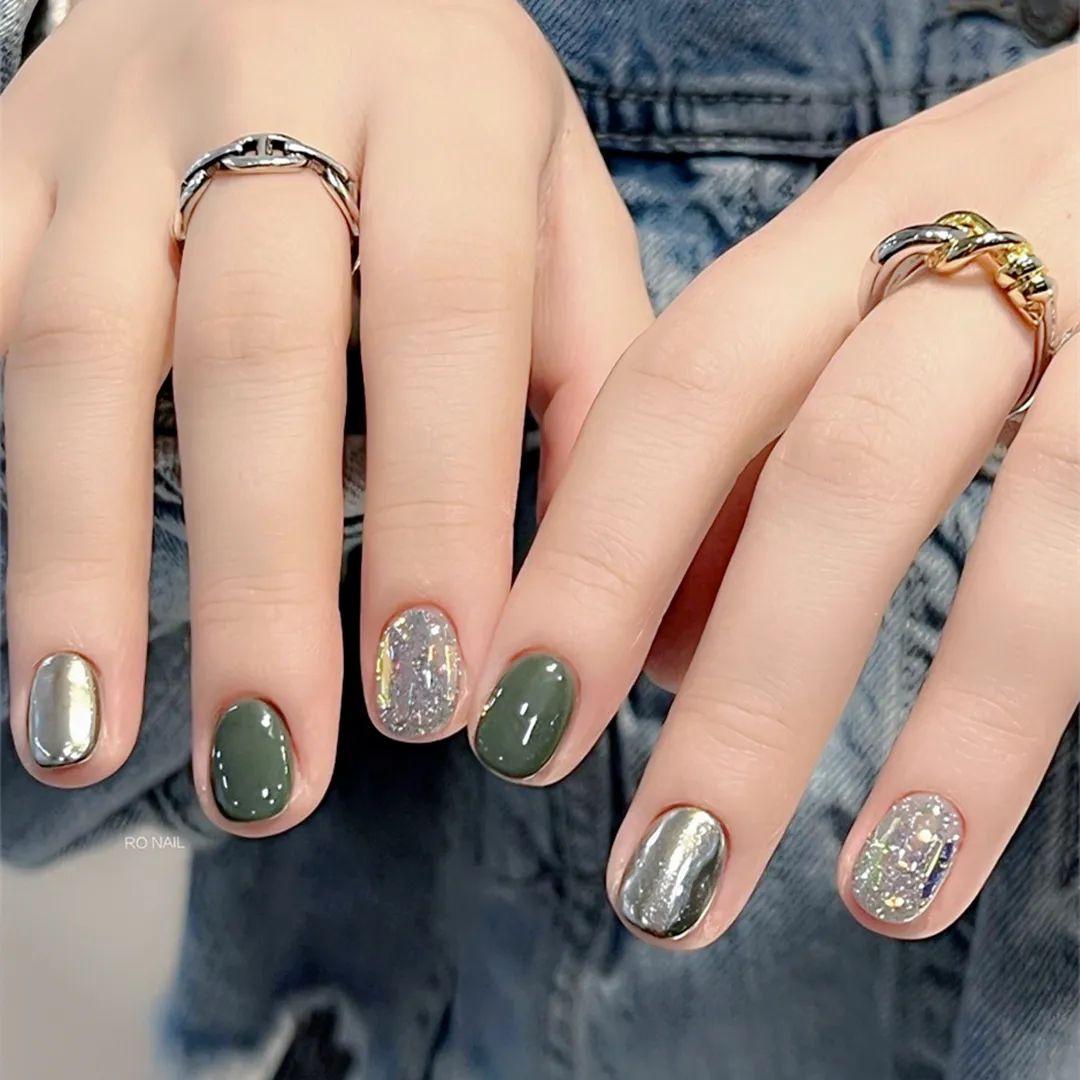 夏日美甲ins显白黄色法式美甲,又好看又超显白的美甲颜色