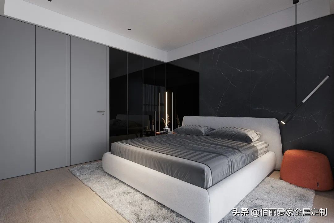 门墙柜一体化解决方案,房间门墙柜一体展示