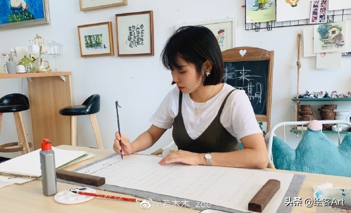 治愈了一切的不可爱图片,油画棒森系小清新插画