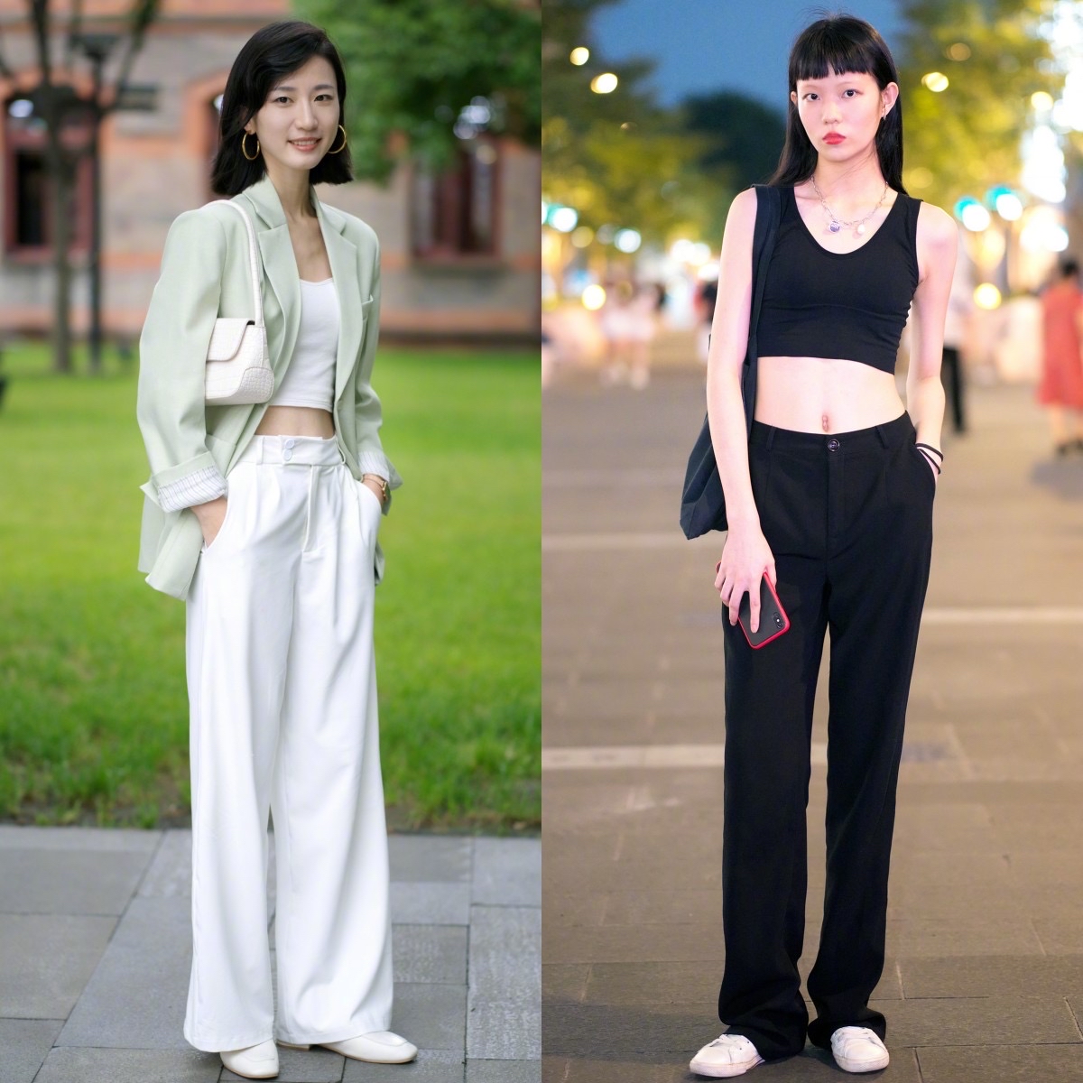 穿宽腿阔腿裤怎么搭配鞋,阔腿裤配什么鞋好看视频