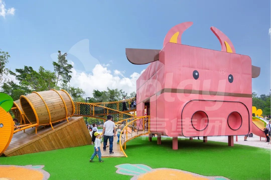 【江门市儿童公园】来啊，一起去寻沙游梦乐园上天入地吧！