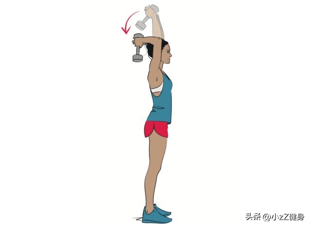 10种力量练习，以消除顽固的腋下脂肪（拜拜肉）