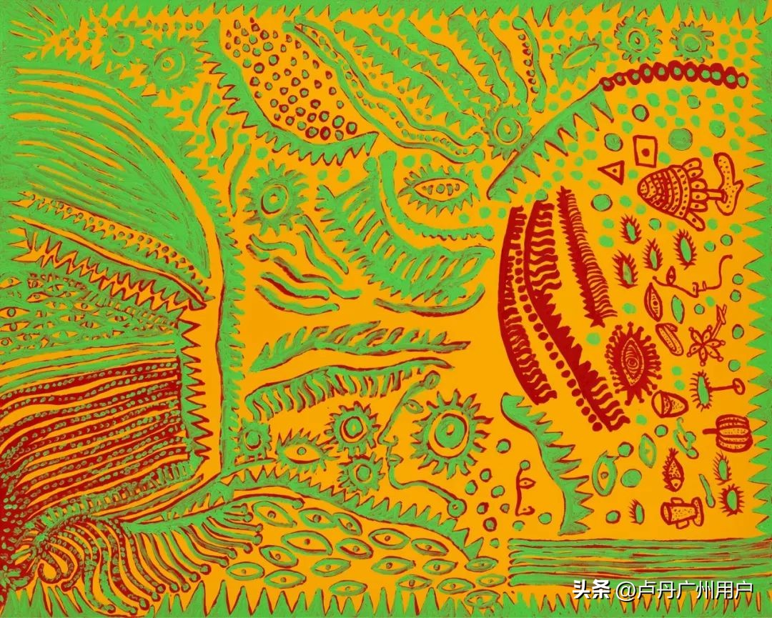 草间弥生作品欣赏,草间弥生画作