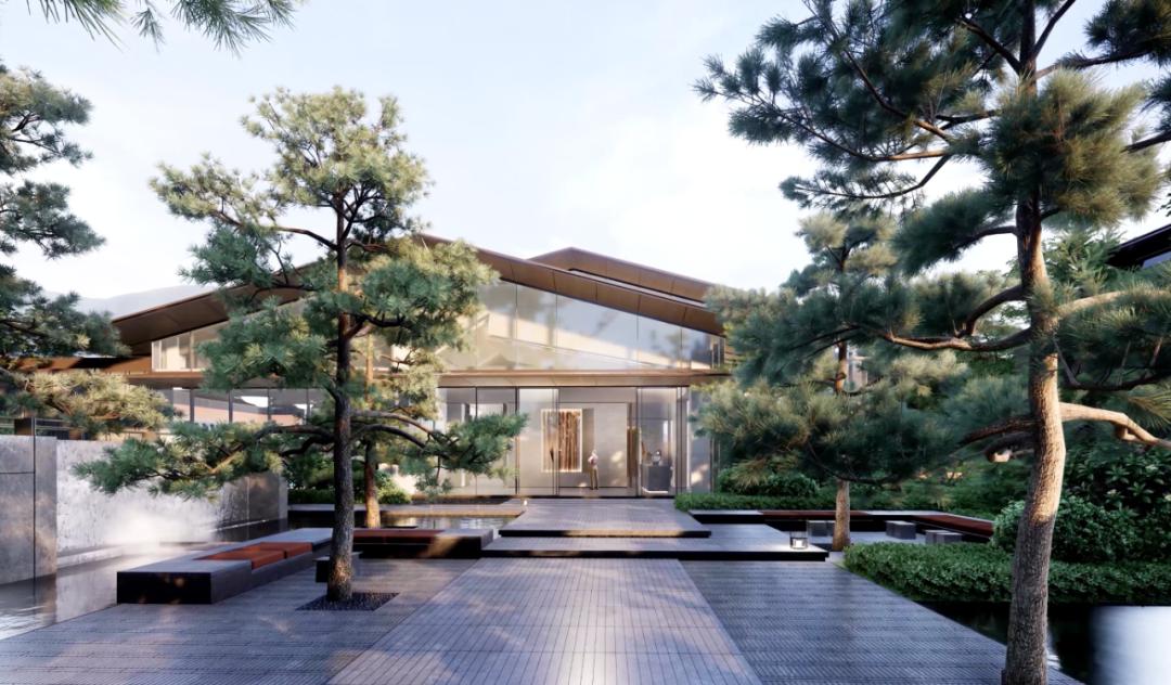 山居、温泉、禅意……重庆这个示范区将「美学艺术」刻进建筑里，