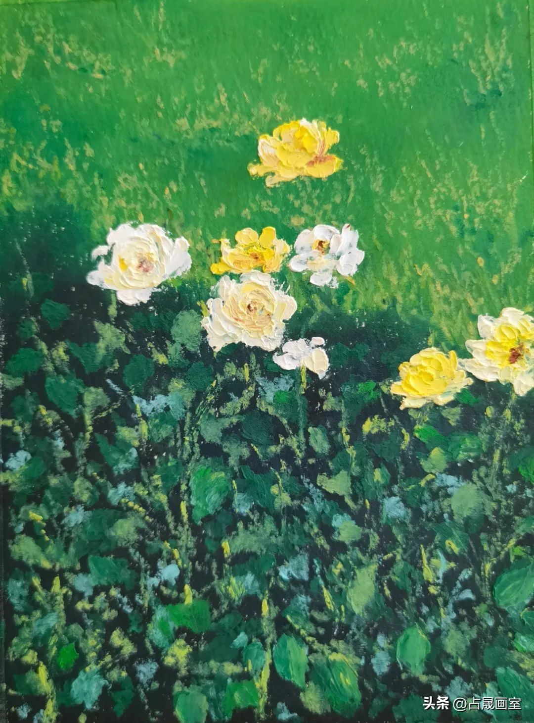 油画棒教程风景日系,油画棒教程高尔乐