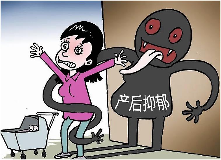 老公带孩子产后抑郁,男子陪产后心理阴影