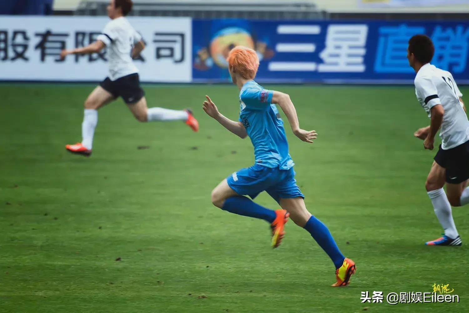 鹿晗职业足球,鹿晗对足球的贡献