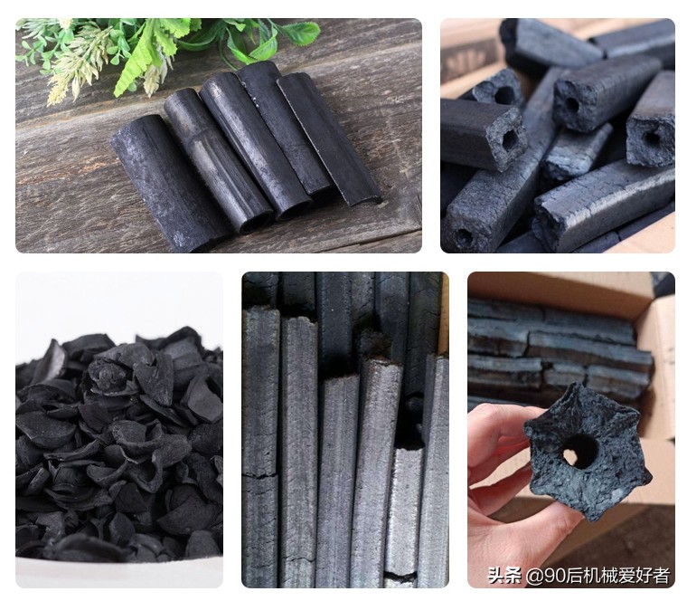 木炭机设备讲解,木炭机全套设备生产线