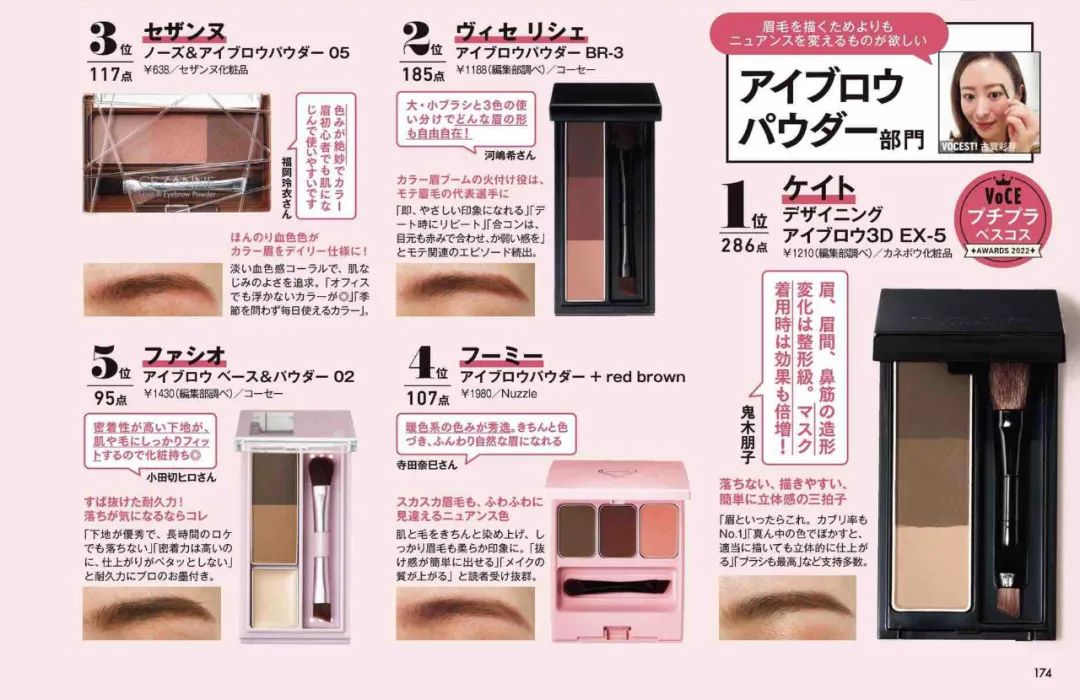 voce美妆年终榜,voce护肤品排行榜前十名