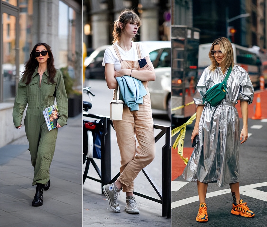 女士最时尚的连体衣服,女生潮款连体衣裤秋冬装搭配