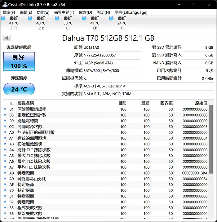海康威视t300s和大华t70哪个好,大华512Gm.2固态测评