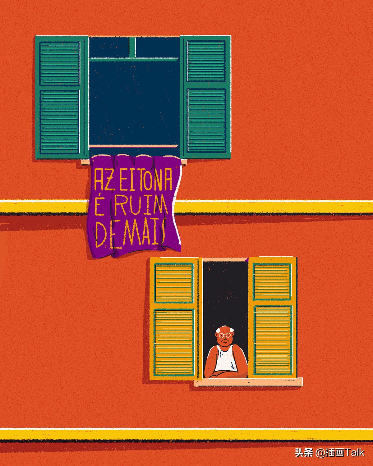 巴西插画师泰拳,巴西插画师jaza动物插画系列