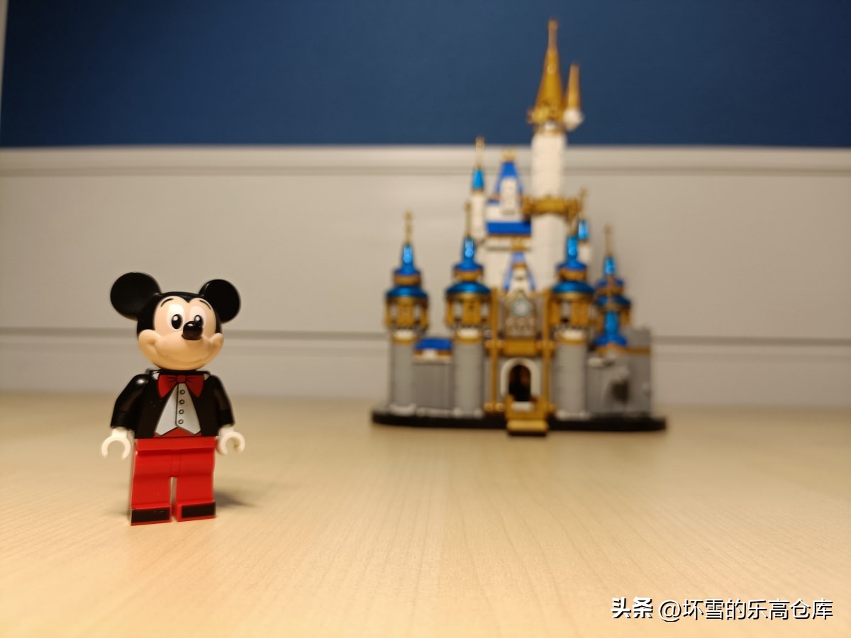 乐高新迪士尼城堡开箱,乐高新老两款迪士尼城堡组合