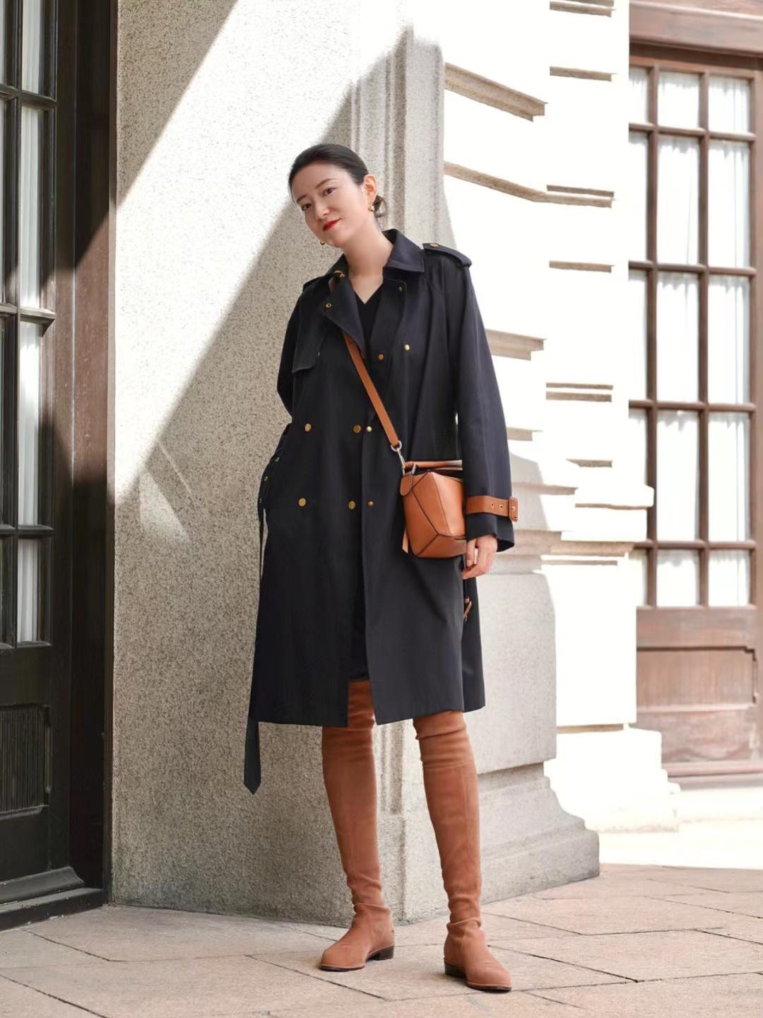 极简风穿搭黑皮,极简风穿搭日常超爱的黑白配