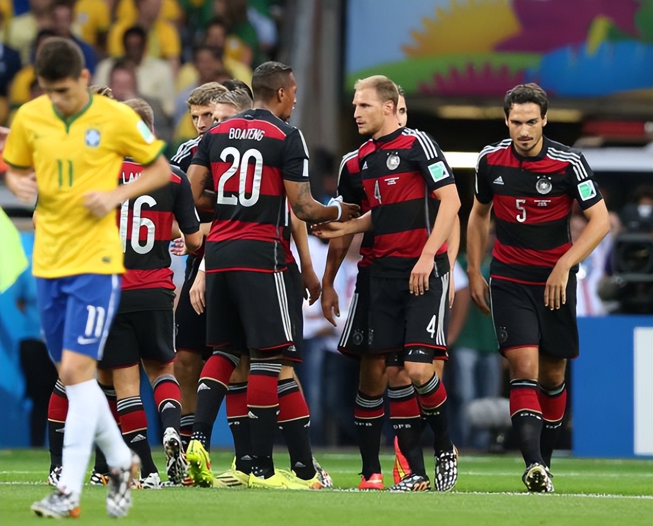 巴西世界杯德国队失了几个球,德国7-1巴西为啥丢了一球