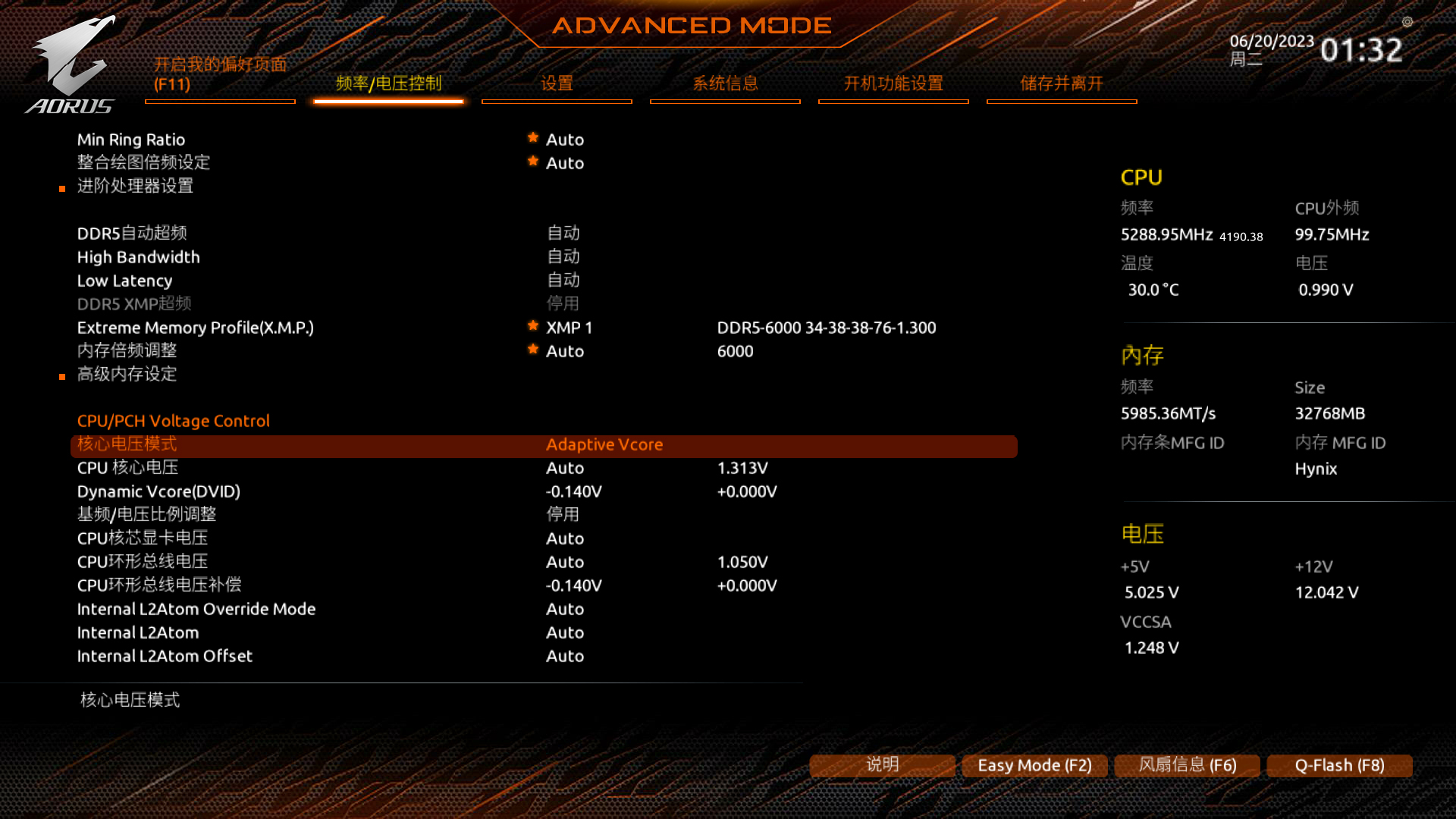 技嘉b760md2h超频教程,技嘉b760m小雕设置