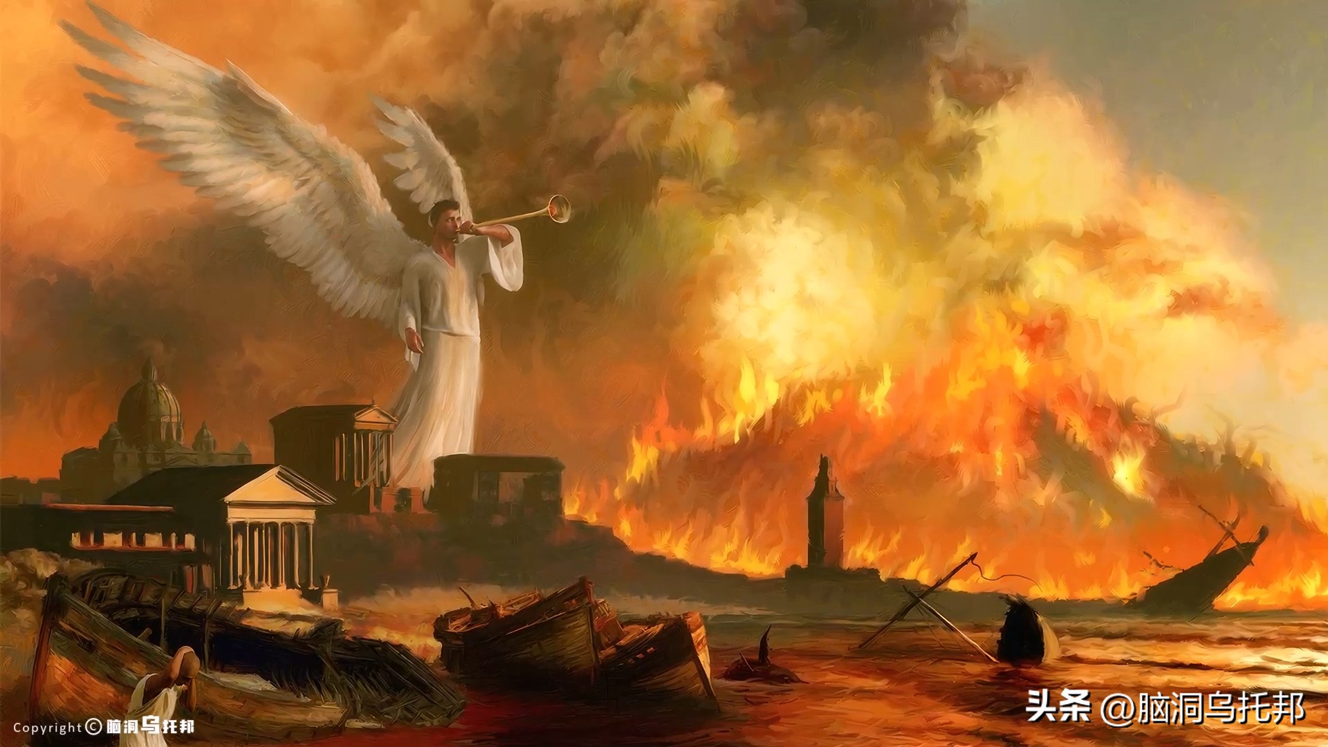 天使为何如此狰狞?末日审判的真相!上帝才是毁天灭地的终极boss？