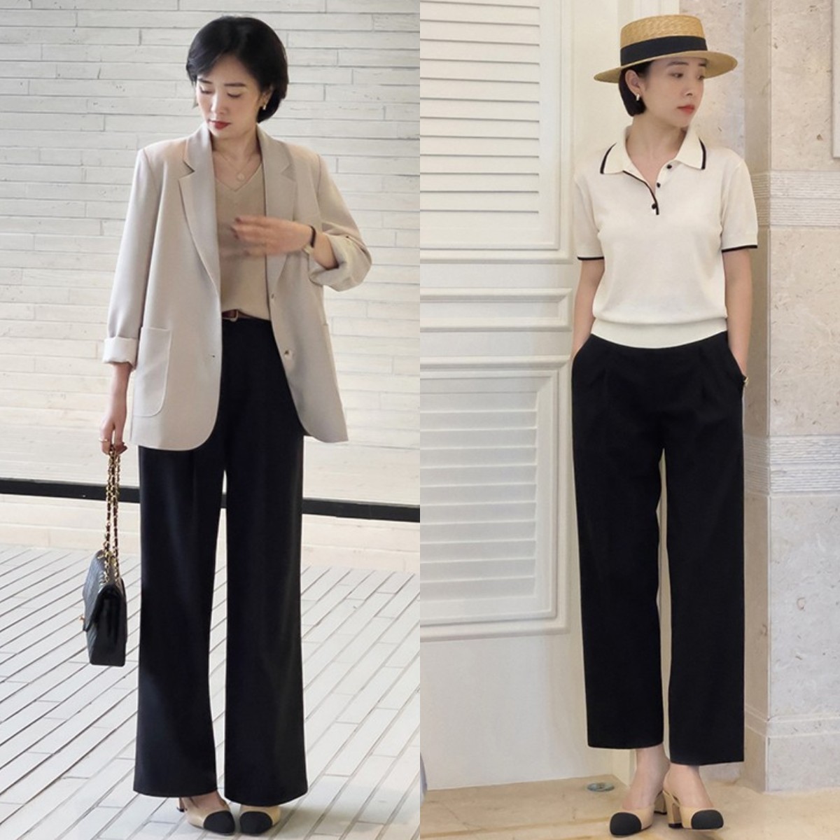 上班族小西裤穿搭,上班族的西裤