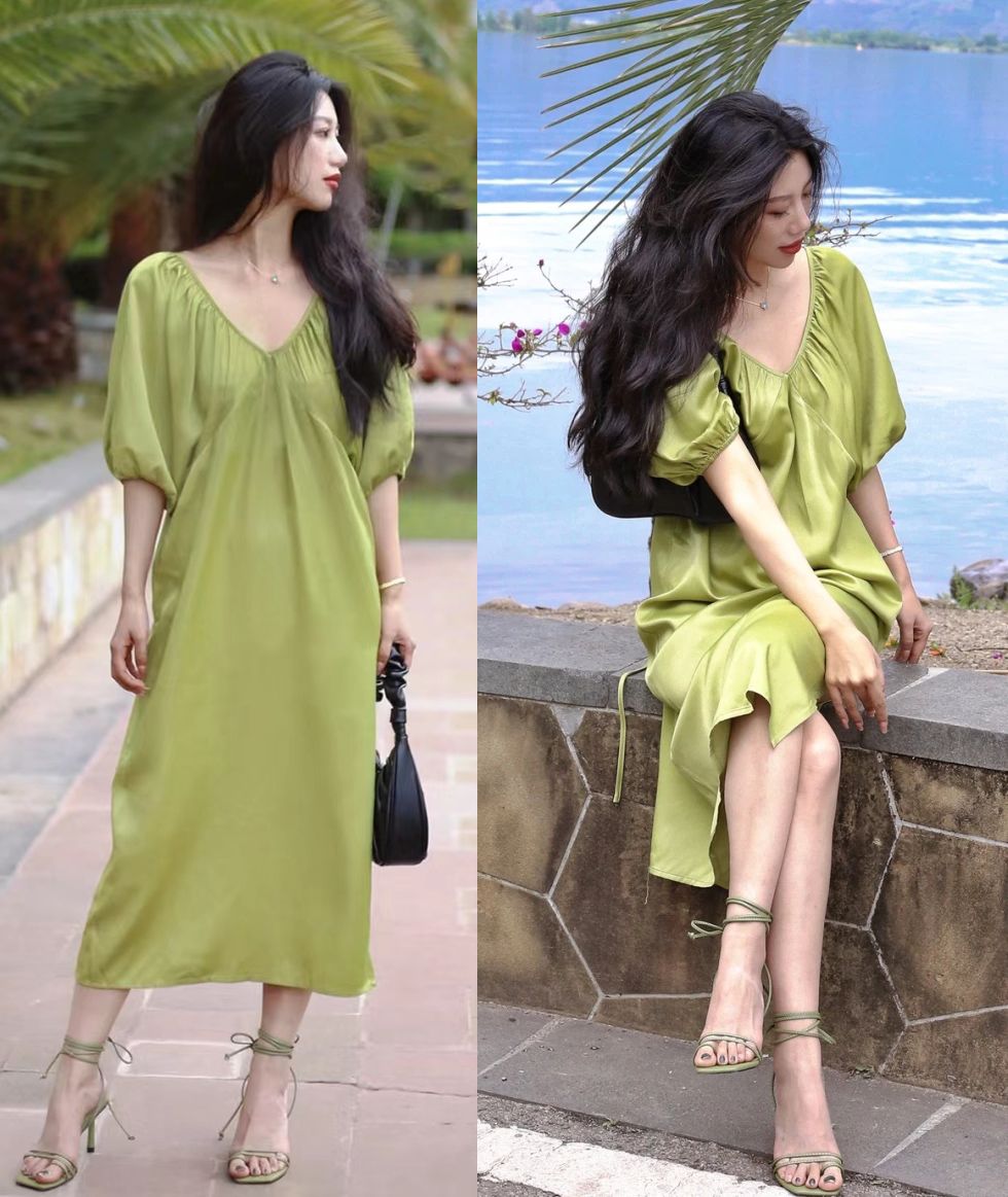 独特穿搭夏天气质连衣裙,夏季气质穿搭高级感裙子