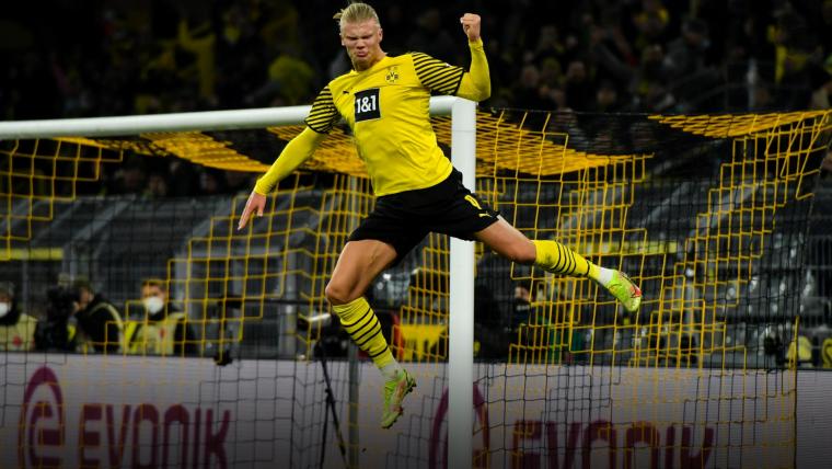 哈兰德挑战第4轮进球,哈兰德进球后庆祝动作