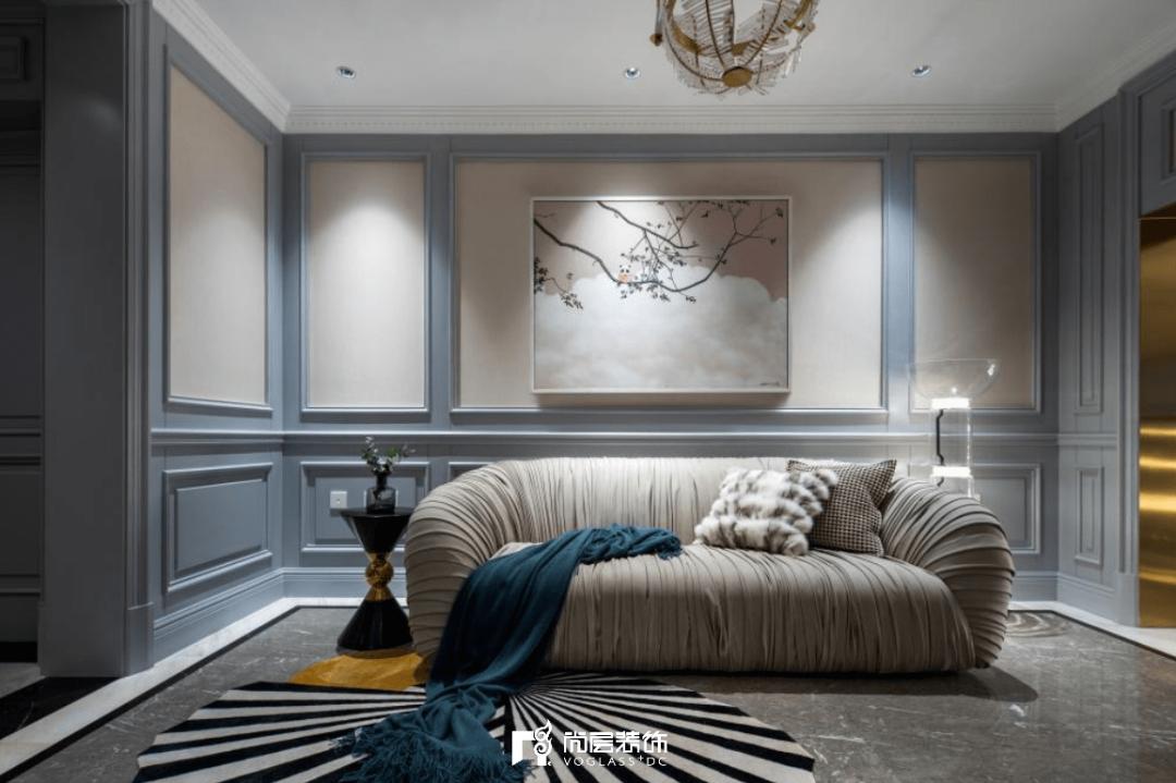 私藏这潋滟人间色:650㎡法式轻奢院墅,慢享生活温情