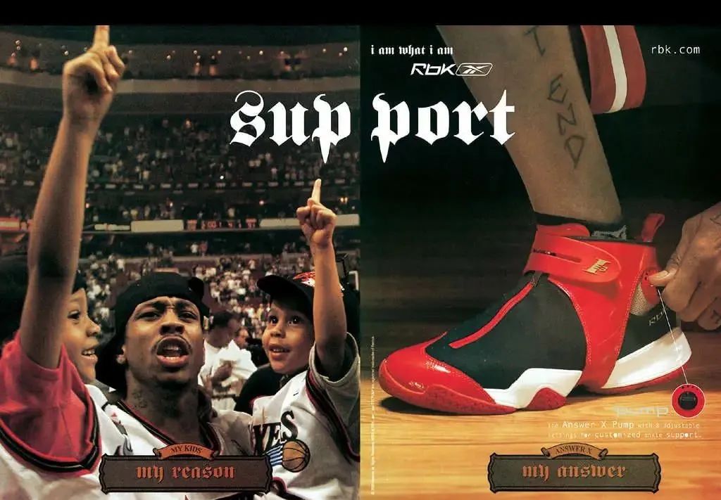 艾弗森第1双签名鞋实战,盘点艾弗森未复刻的签名鞋