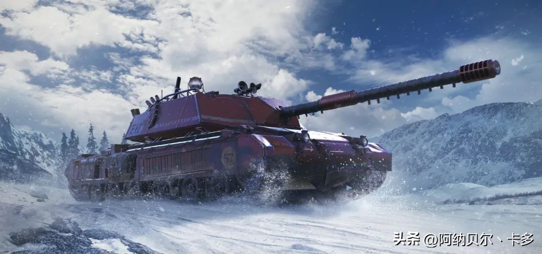 WOT丨非要430元买*绑捆**包才行！野牛3D风格“欧若拉”大图展示