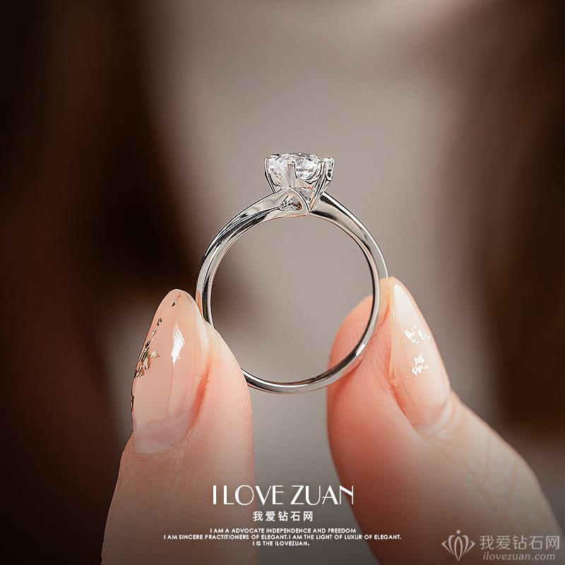 最简单大方的钻戒款式图片大全,70分到1克拉钻戒款式选择