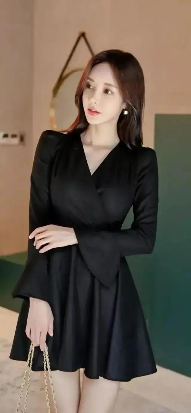 孙允珠高领修身毛衣美图,孙允珠高清美图