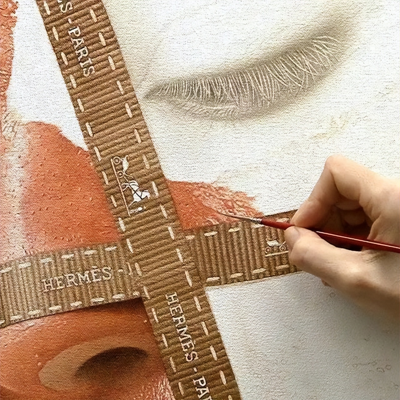 美女画家挑战冷军，画少女人体，放大10倍看细节让网友不淡定