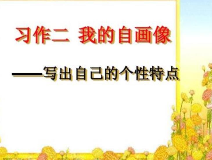 我的自画像超优秀作文女生,四年级下册作文我的自画像400字