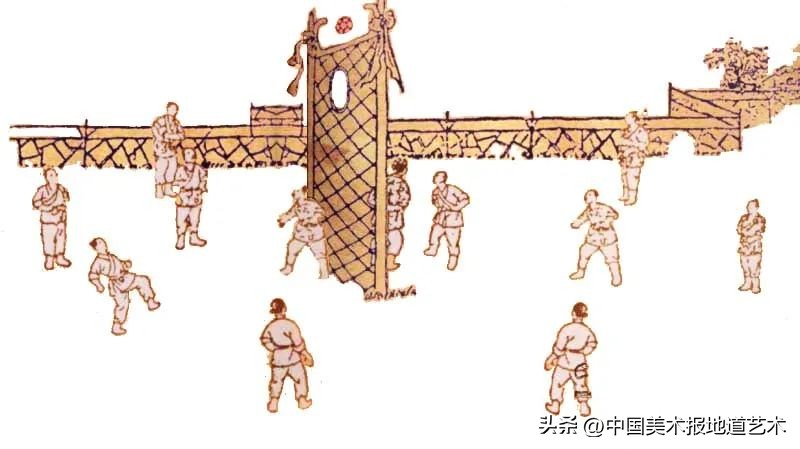 宋朝的足球图片,宋朝足球简介图