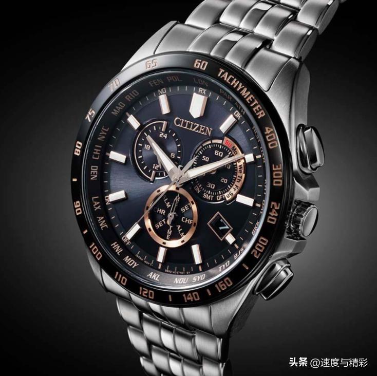 西铁城光动能电波30周年限定款,西铁城电波表库存手表