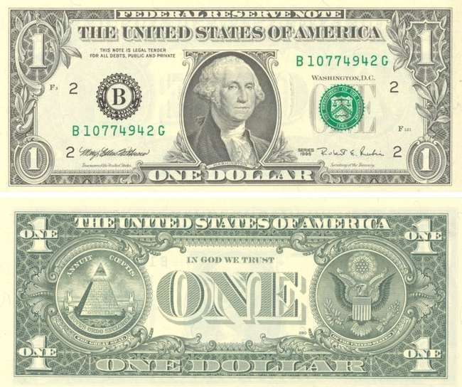 1-100元纸币隐藏的秘密,1元人民币隐藏的秘密