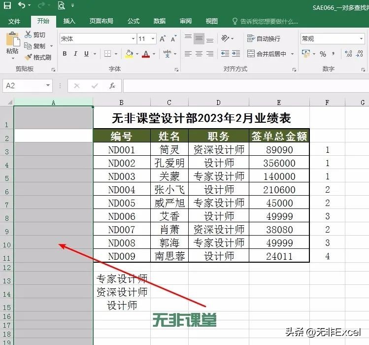 数据一对多查找其实真不难，记住这个黄金公式就可以了，简单实用