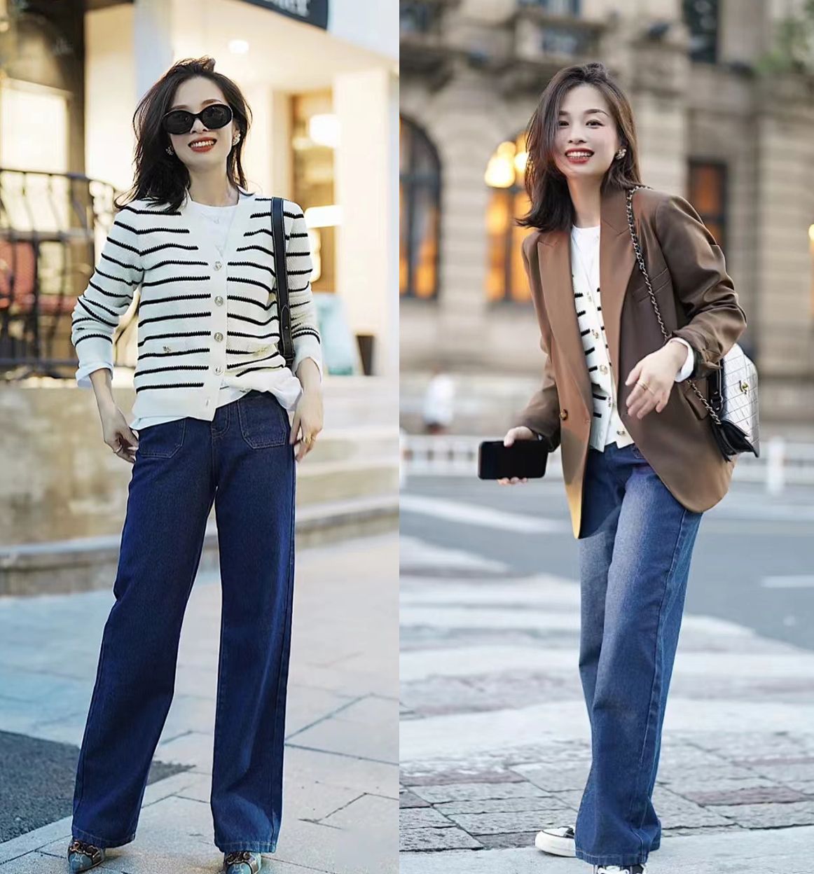 时尚又优雅的小西装让你气质爆表,春天小西装套装女时尚气质