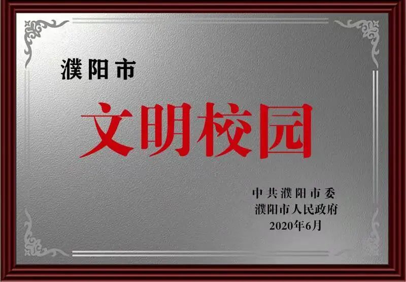 濮阳开德中学2018,濮阳开德中学全景