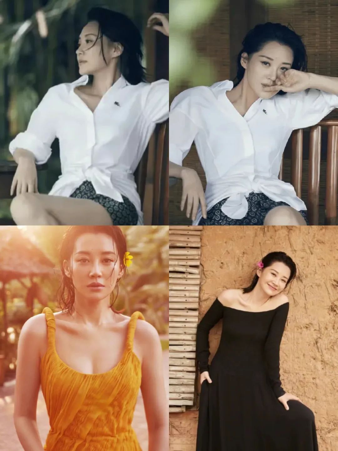 工装风穿搭周雨彤,周雨彤穿搭思路